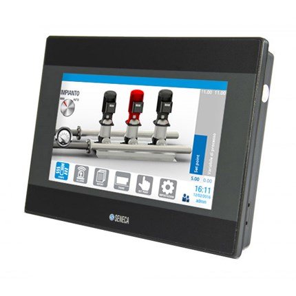 7" touch screen operator panel, Ethernet interface VISUAL2E