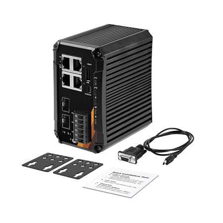 6-Port Gigabit Managed Ethernet Switch | 4ETH + 2SFP