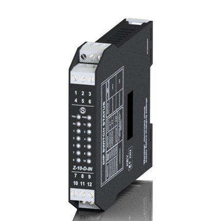 Z--10--D--IN RS485 Modbus Module 10 Digital Inputs