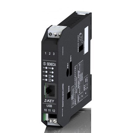 Industrial Gateway / Protocol Converter M-BUS ↔ Modbus RTU/TCP-IP Z-Key-MBUS