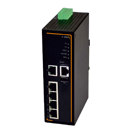 5-Port Industrial Managed Ethernet Switch