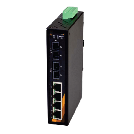 6-Port Industrial Unmanaged Ethernet Switch